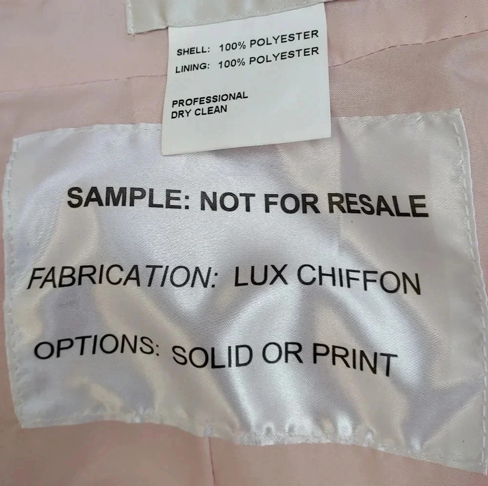 NWT Dessy Collection Style 2942 in Blush Size 10 - Picture 9 of 14